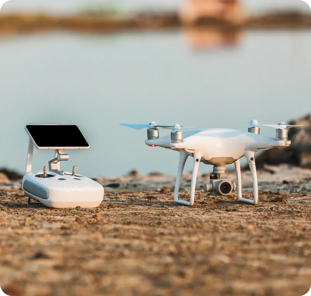 Drones displayed together, emphasizing their innovative features and professional-grade capabilities.