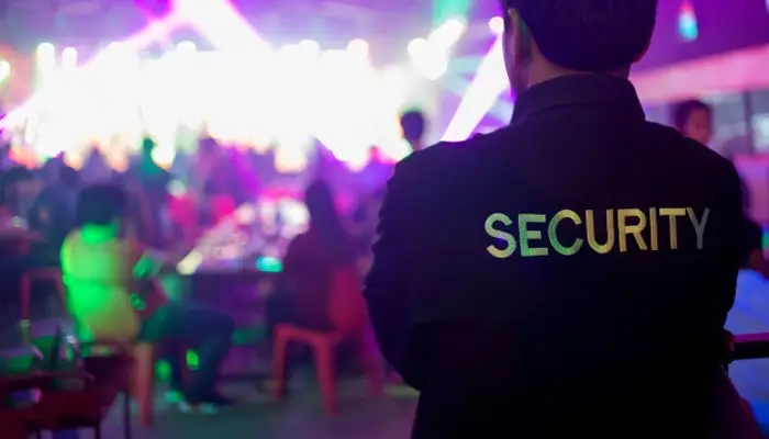 Security at an event Security at an event