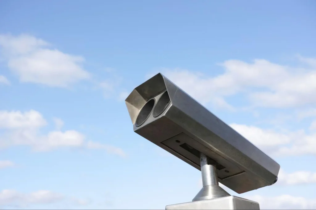 Outdoor Surveillance Camera for Property Security | ASF Outdoor surveillance camera used for property security monitoring by American Security Force