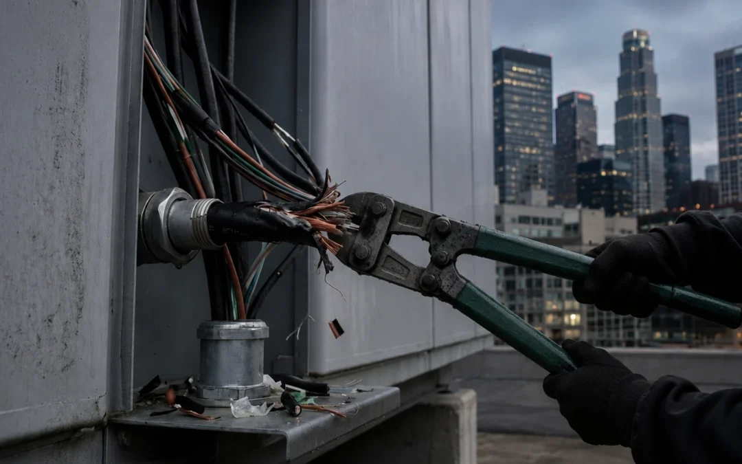 Copper Theft in LA: From a Scrap Crime to a Serious Business Risk